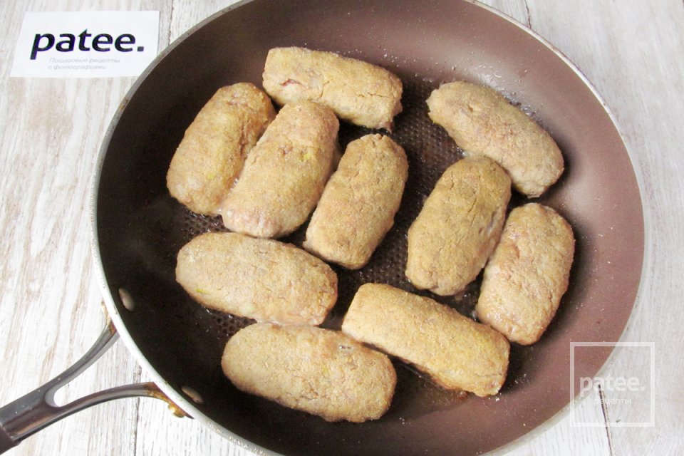 Мясные палочки с сыром - Шаг 14