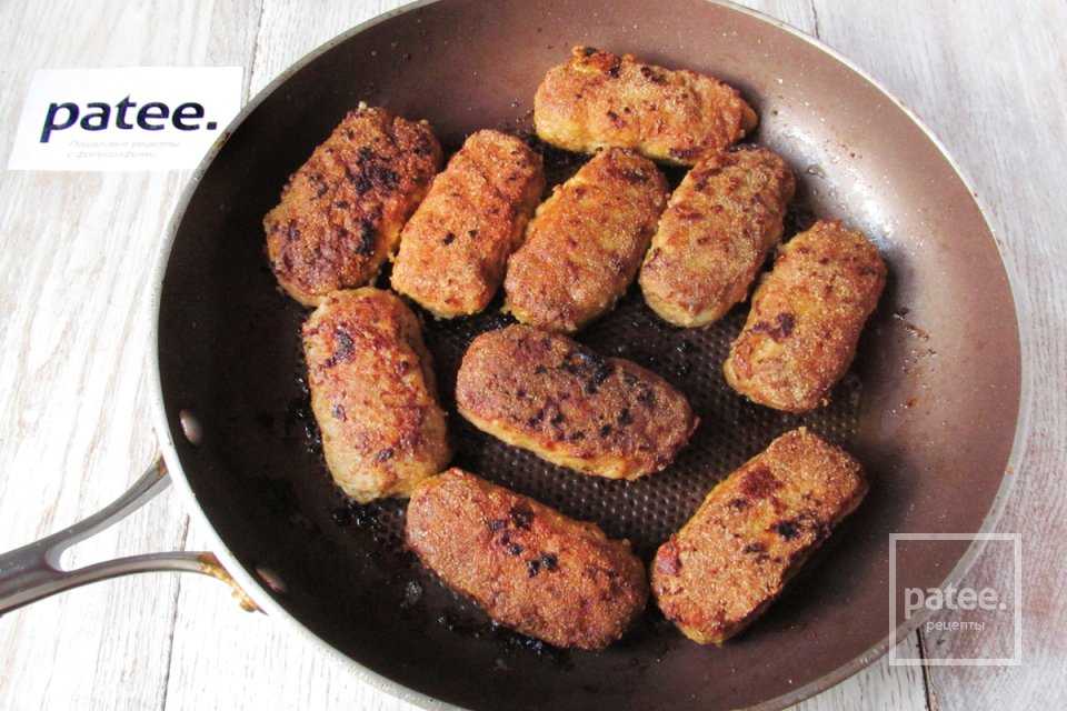 Мясные палочки с сыром - Шаг 15