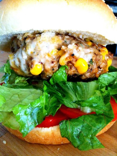 Бутерброды с бургерами из индейки