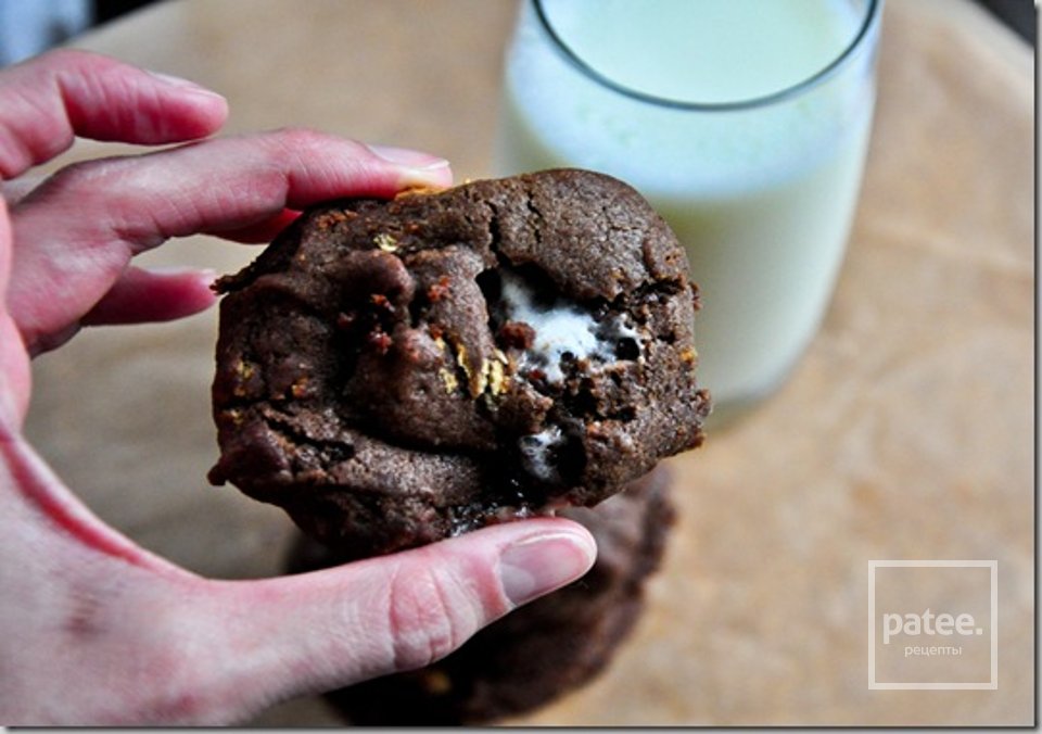 Шоколадное печенье - Шаг 7