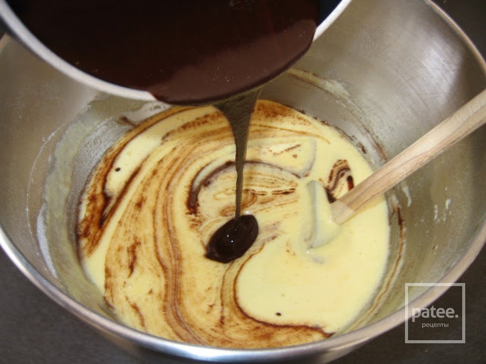 Брауни с ванильной глазурью - Шаг 4