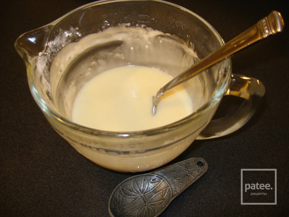 Брауни с ванильной глазурью - Шаг 6