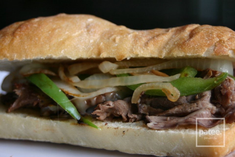 Филадельфийский чизстейк - Шаг 11