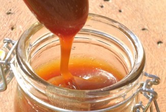 Соленый карамельный соус