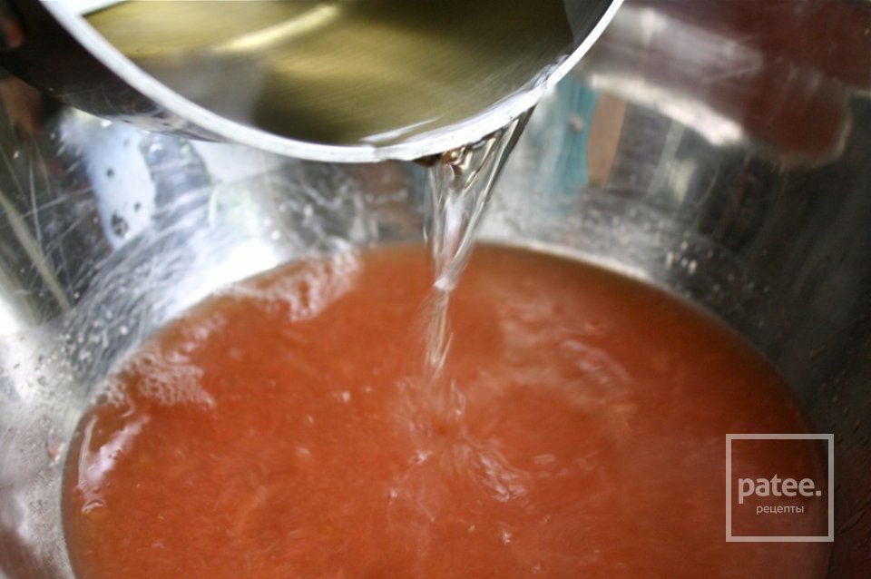 Грейпфрутовая гранита с розмарином и водкой - Шаг 3