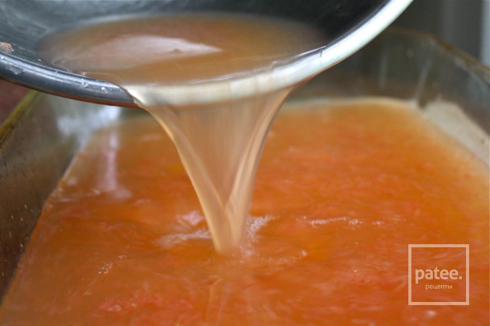 Грейпфрутовая гранита с розмарином и водкой - Шаг 4