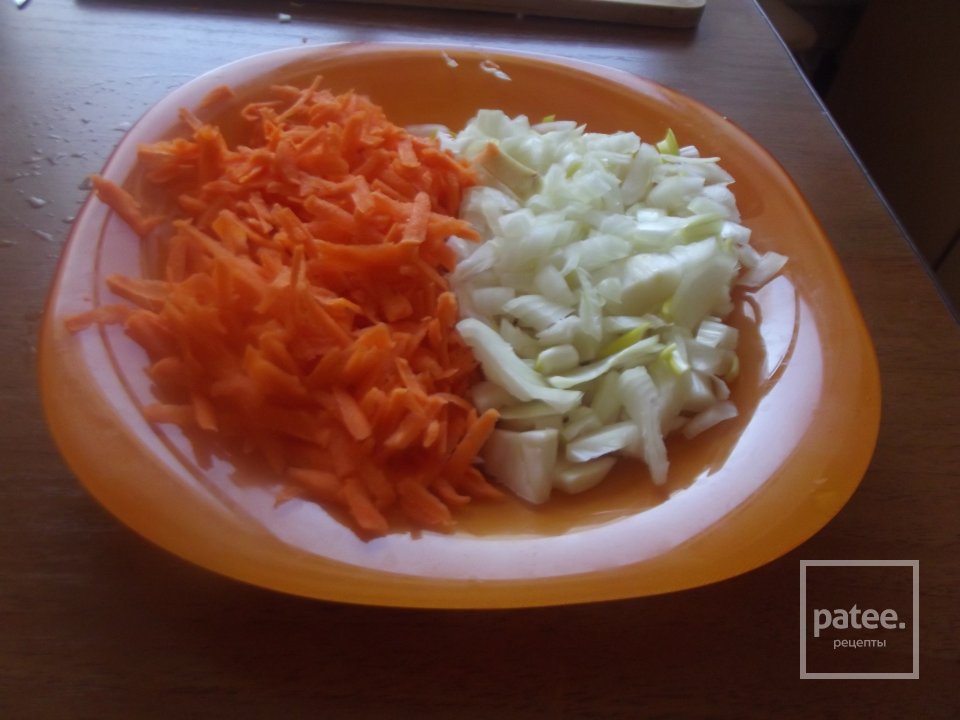 Гнезда из макарон с фаршем - Шаг 2