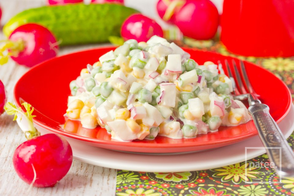 Салат Весенний микс - Шаг 14