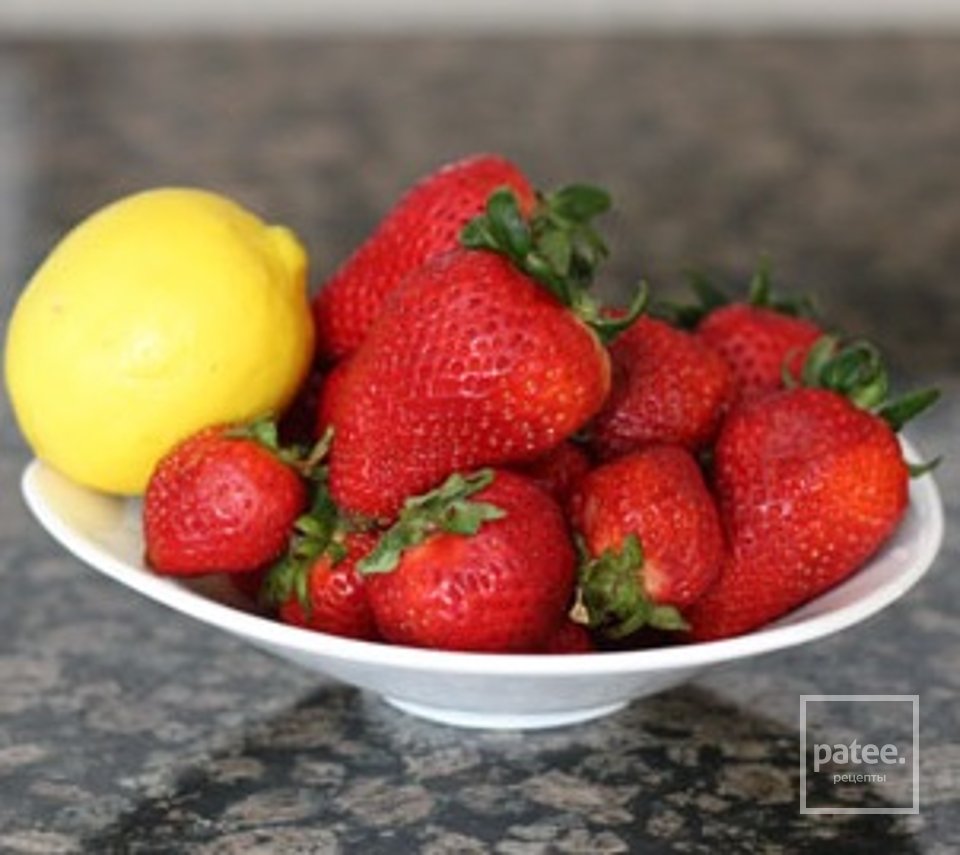 Клубнично-лимонный фул - Шаг 1