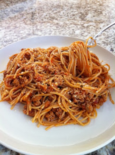 Паста с фаршем из индейки под соусом Маринара - Шаг 7