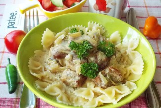 Свинина в медово-горчичном соусе