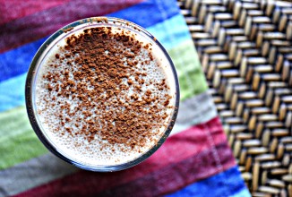 Бананово-шоколадное молоко