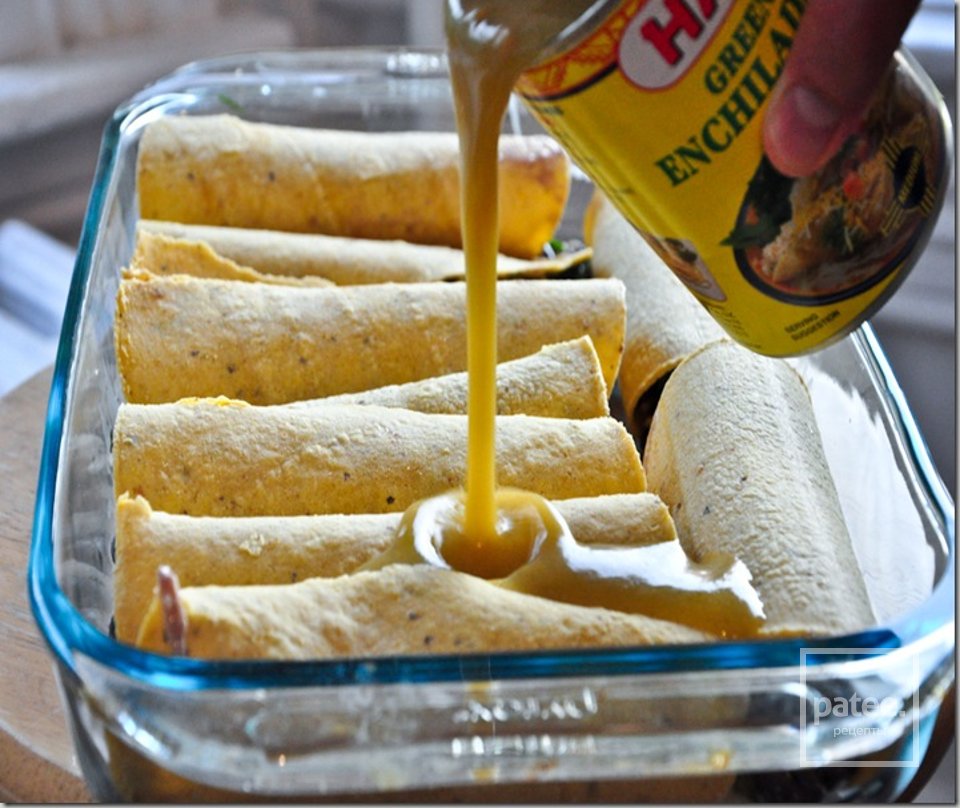 Энчилада с фасолью и специями - Шаг 7