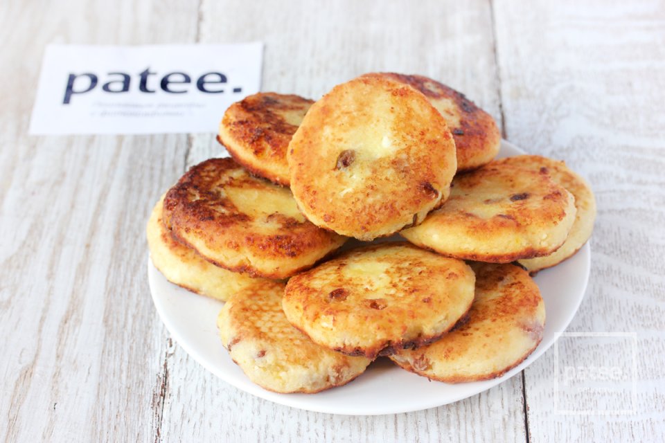 Апельсиновые сырники с изюмом - Шаг 13