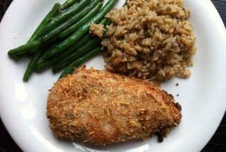 Куриные грудки в дижонской панировке