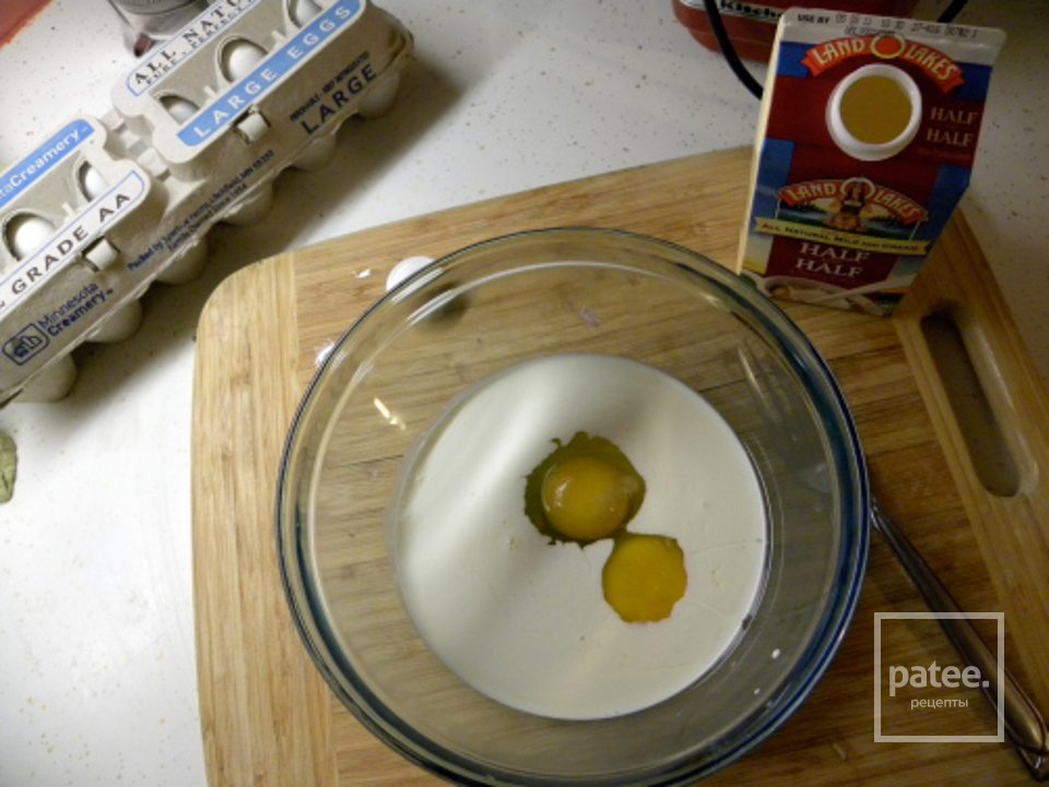 Киш с беконом, спаржей и сыром - Шаг 12