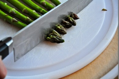 Салат из спаржи с лимоном - приготовление
