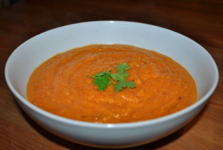 Суп из сладкого картофеля