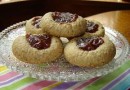 Миндальное печенье с джемом