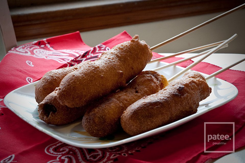 Корн доги в кукурузном тесте - Шаг 14