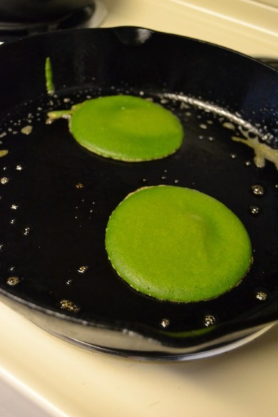 Блины из шпината - Шаг 6