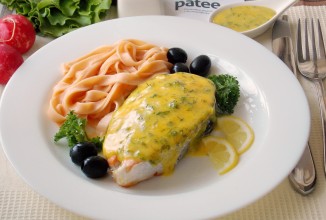 Семга под Голландским соусом