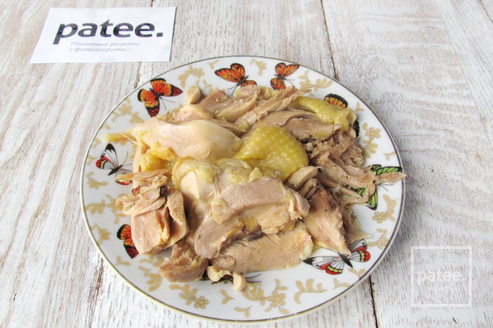 Куриный суп с молодой крапивой - Шаг 11