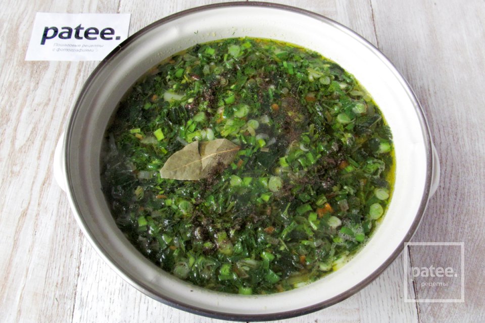 Куриный суп с молодой крапивой - Шаг 18