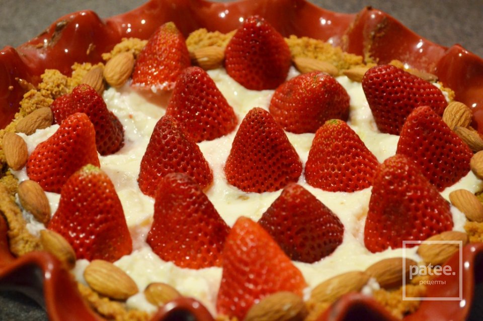 Тарт с клубникой и миндалем - Шаг 7