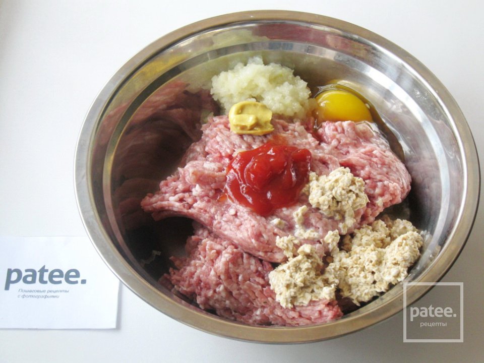 Мясной хлеб с брокколи - Шаг 8