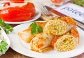 Голубцы со свининой и пшеном