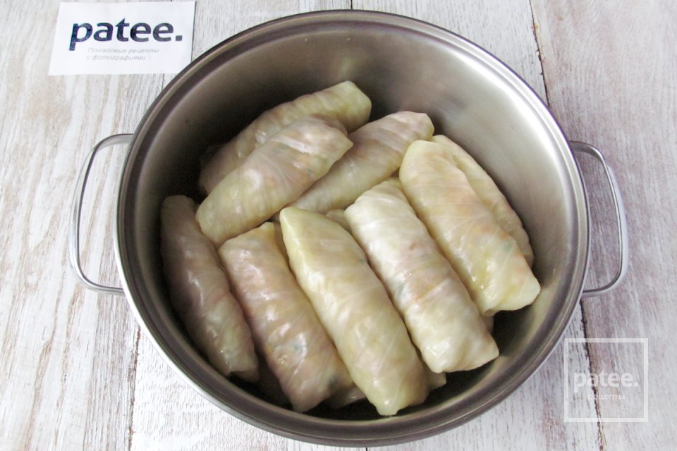 Голубцы со свининой и пшеном - Шаг 15