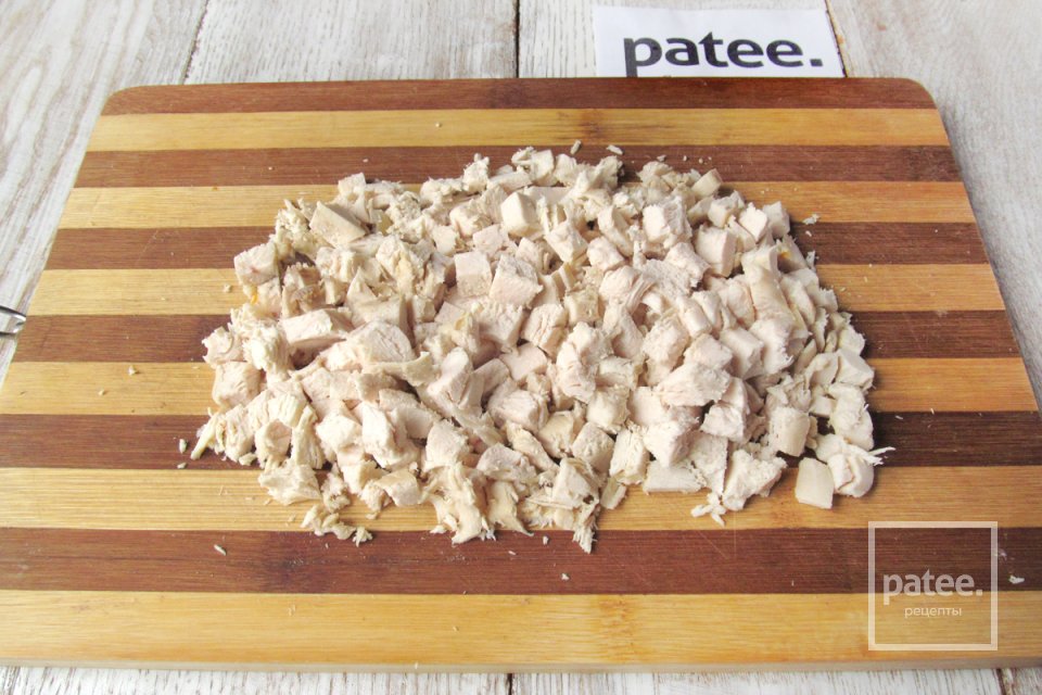 Салат Корзина с цветами - Шаг 6