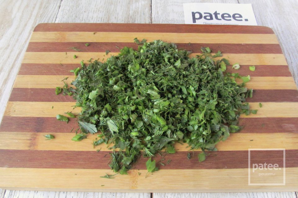 Салат Корзина с цветами - Шаг 8