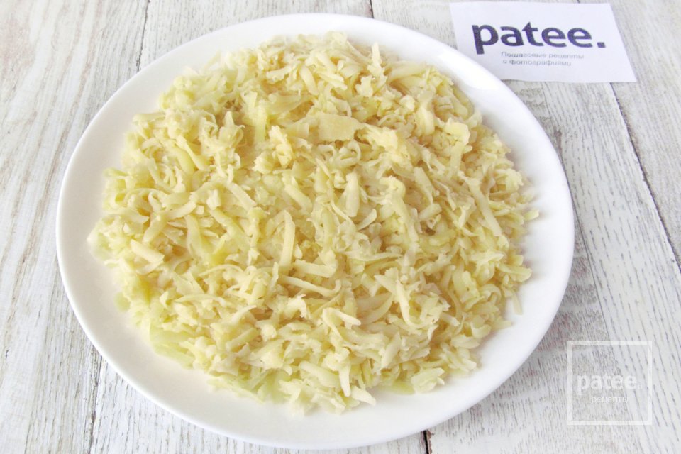 Салат Корзина с цветами - Шаг 9