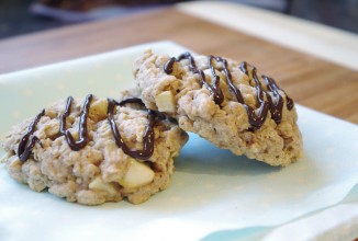 Овсяное печенье с яблоками