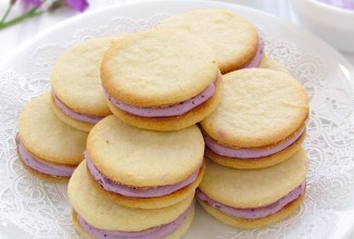 Печенье с черничной начинкой