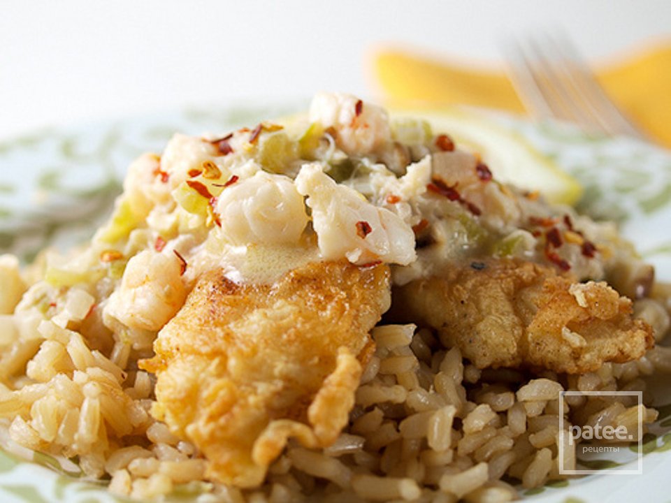 Белая рыба в винном соусе - Шаг 12