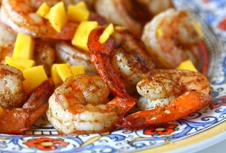 Креветки по-карибски