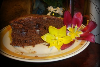 Шоколадный торт "Весенний"