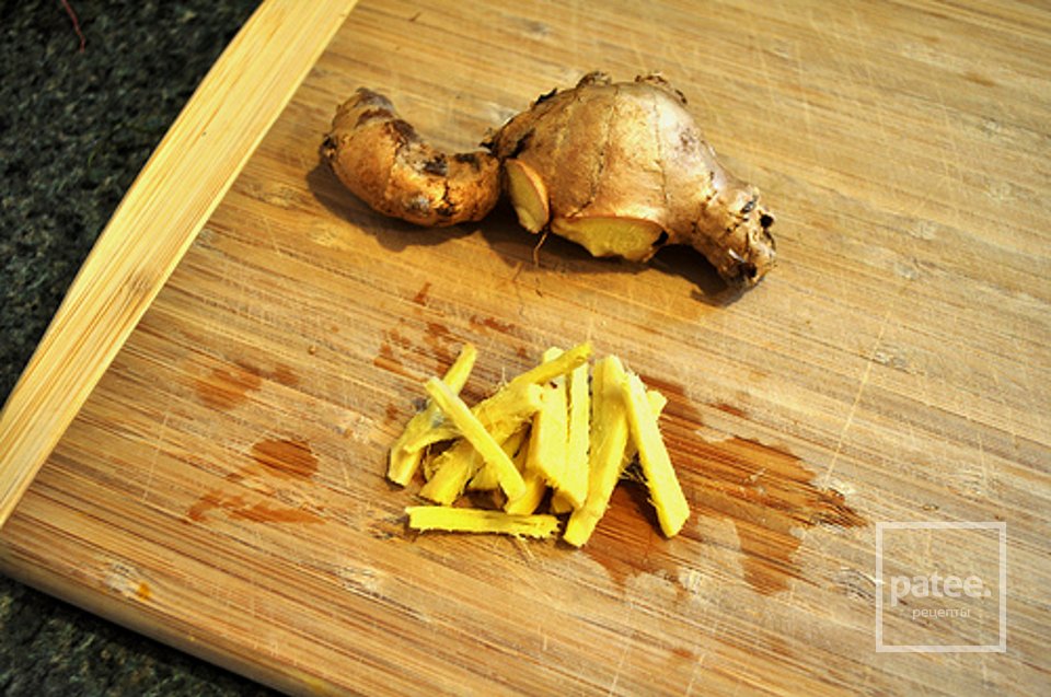 Печеный ананас в имбирно-лаймовом соусе - Шаг 3