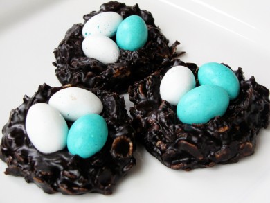 Рецепт Шоколадно-кокосовые гнезда