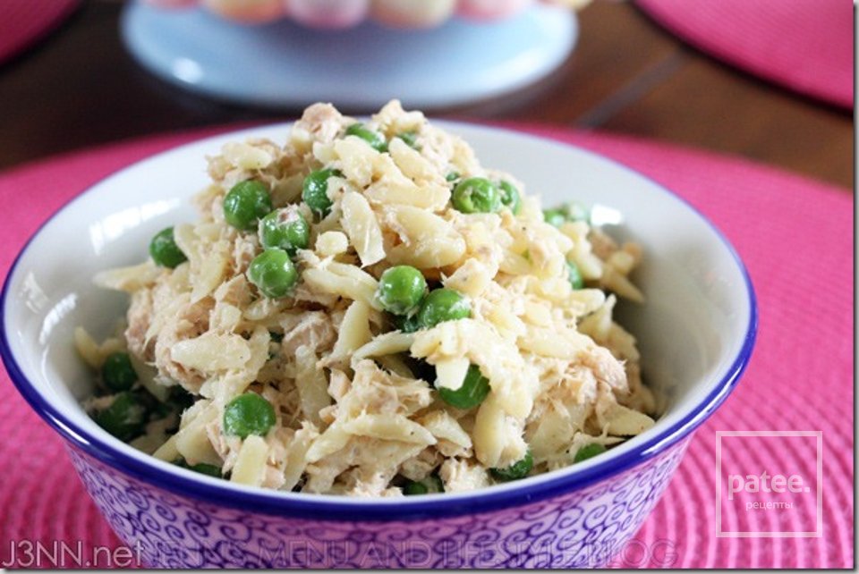 Салат из лосося с пастой орзо - Шаг 6