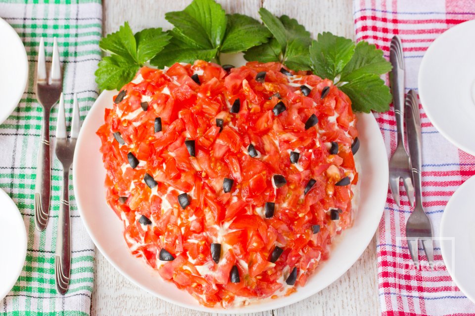 Салат Клубничка - Шаг 21