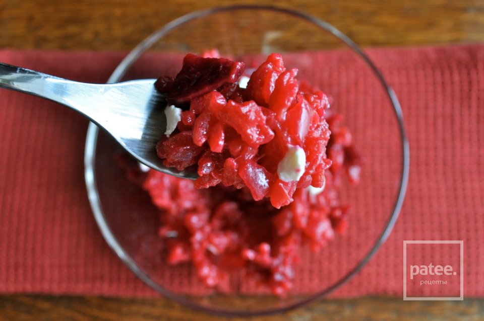 Ризотто со свеклой и козьим сыром - Шаг 8