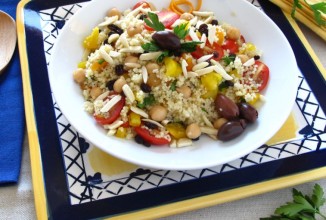 Кускус с овощами в апельсиновом соусе