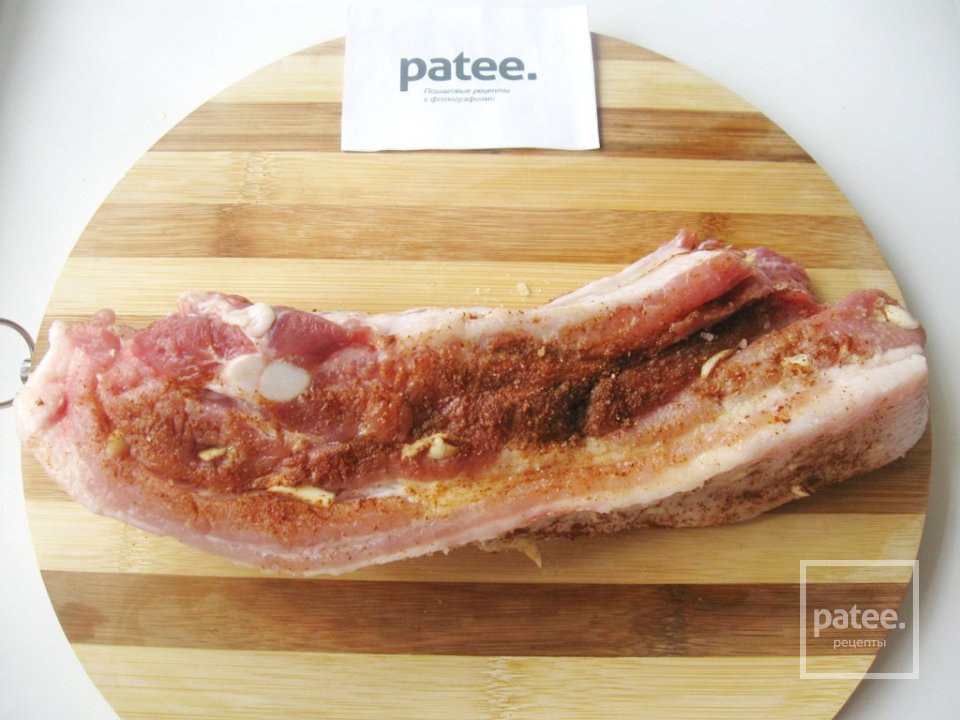 Запеченная свиная грудинка - Шаг 5