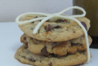 Кофейное печенье с шоколадом