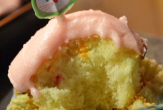 Ванильные кексы с глазурью