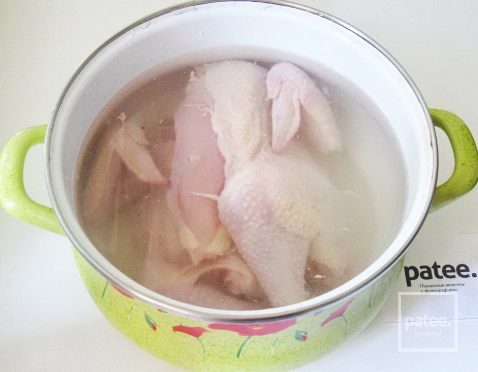 Заливное из курицы - Шаг 2